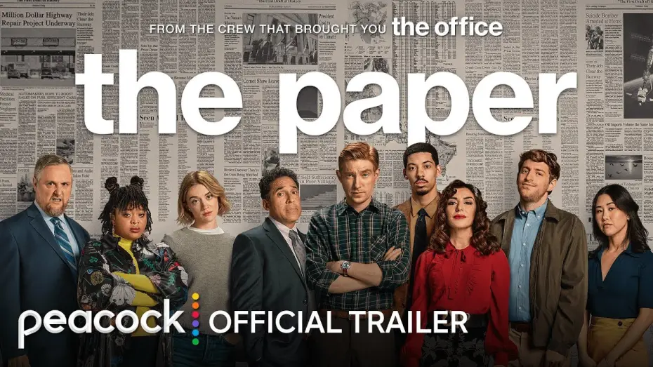 Video for the series The Paper — Official Trailer