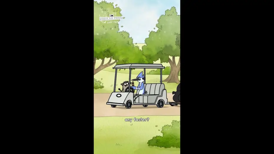 Видео к сериалу Regular Show: The Lost Tapes — POW it's time for a Luau!