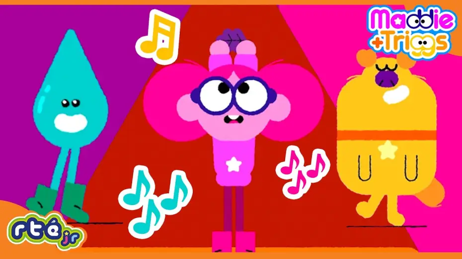 Video for the series Maddie + Triggs — 🐛💧 Musical Adventure with Maddie, Triggs and Friends | Maddie + Triggs 👧🐶 | Songs  | @RTÉjrOfficial