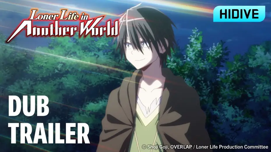 Video for the series Loner Life in Another World — Dub Trailer