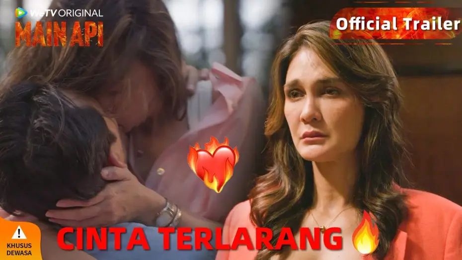 Video for the series The Dangerous Affair — Official Trailer WeTV Original Main Api | Luna Maya, Darius Sinathrya