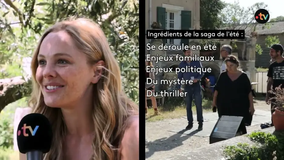 Video for the series Blue Gold — [Interview] L'or bleu : présentation de la série par les comédiens