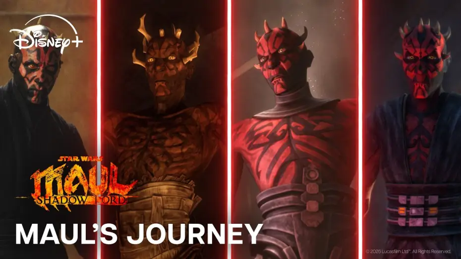 Video for the series Star Wars: Maul - Shadow Lord — Maul's Journey