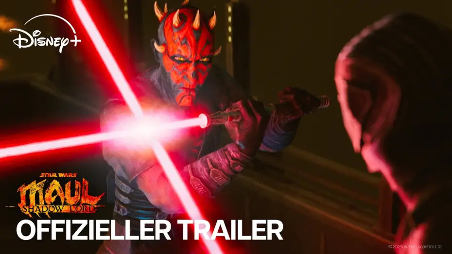 Video for the series Star Wars: Maul - Shadow Lord — Star Wars: Maul – Shadow Lord | Offizieller Trailer | Ab 6. April auf Disney+