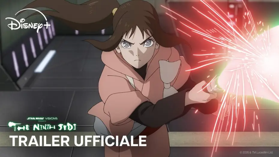 Video for the series Star Wars: Visions Presents - The Ninth Jedi — Star Wars: Visions Presenta - The Ninth Jedi | Trailer Ufficiale | Dal 5 Agosto su Disney+