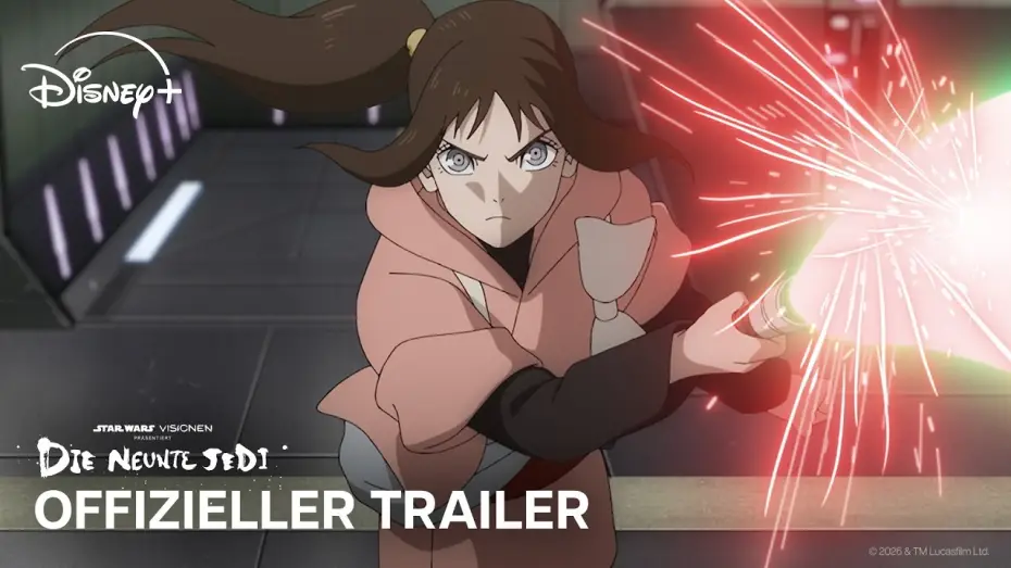 Video for the series Star Wars: Visions Presents - The Ninth Jedi — Star Wars: Visionen präsentiert: Die neunte Jedi I Offizieller Trailer I Ab 5. August auf Disney+