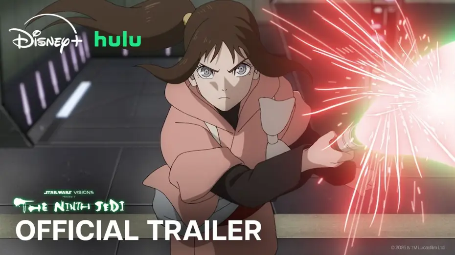 Video for the series Star Wars: Visions Presents - The Ninth Jedi — Official Trailer [Subtitled]
