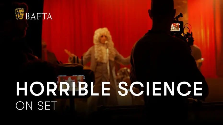 Video for the series Horrible Science — Go behind the scenes with the cast and crew of Horrible Science | BAFTA On Set