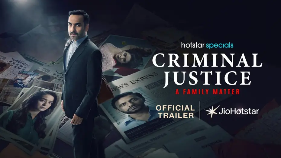 Video for the series Criminal Justice: A Family Matter — Hotstar Specials Criminal Justice | A Family Matter | Official Trailer | May 29 | Pankaj Tripathi