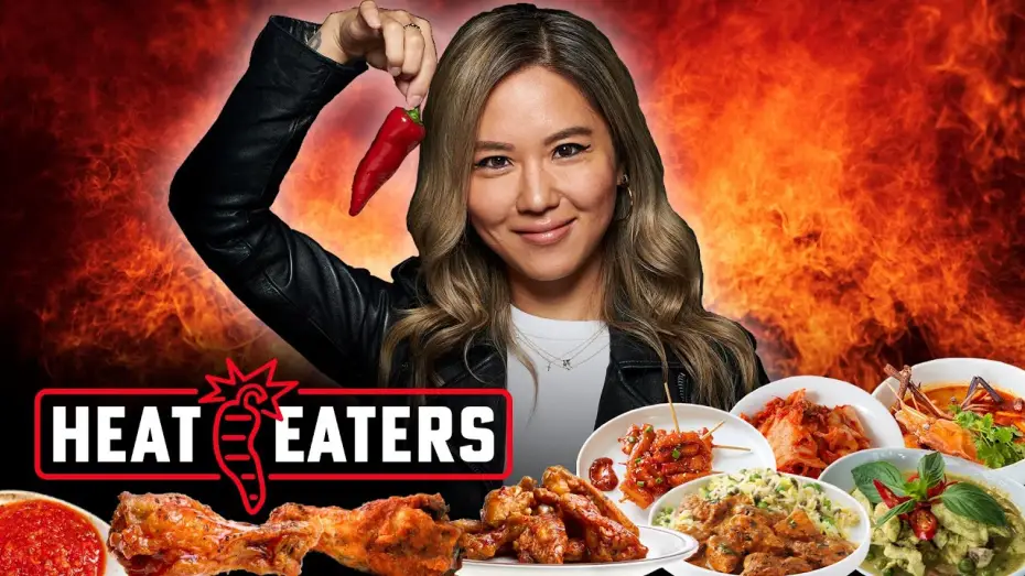 Video for the series Heat Eaters — Esther Choi's Ultimate Spicy Food Adventure is Coming! | Heat Eaters