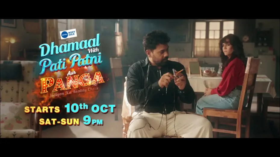 Video for the series Pati Patni Aur Panga – Jodiyon Ka Reality Check — Shabir and Kanchi's Trouble | Chaos with Husband, Wife and Drama