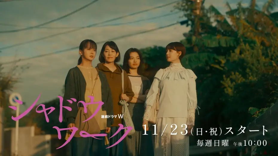 Video for the series Shadow Work — 「連続ドラマＷ　シャドウワーク」本予告解禁！【WOWOW】