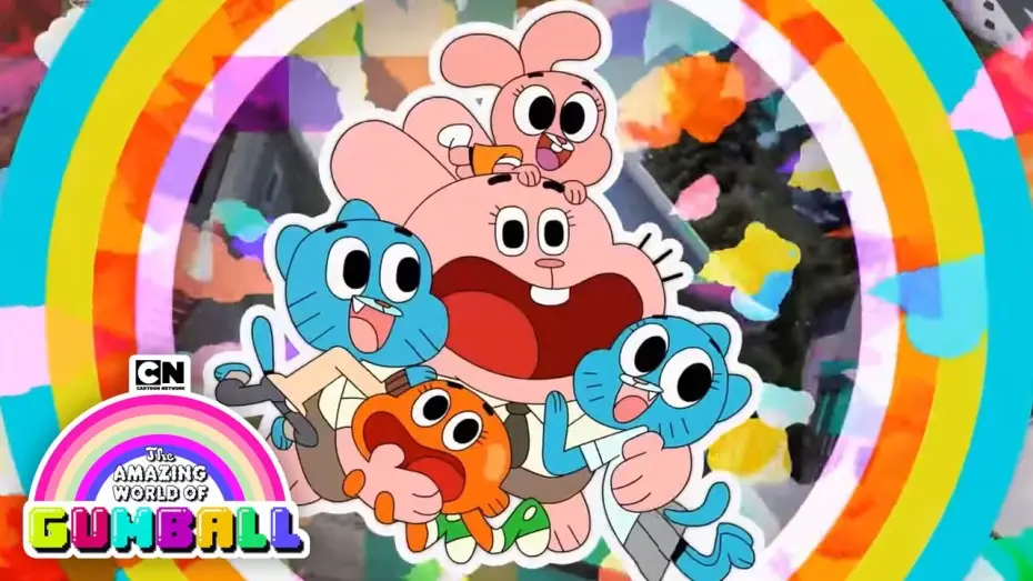 Видео к сериалу The Amazing World of Gumball — Theme Song