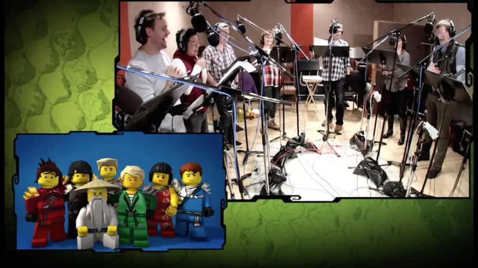 Video for the series Ninjago: Masters of Spinjitzu — Voice Recording - LEGO Ninjago - DVD Bonus