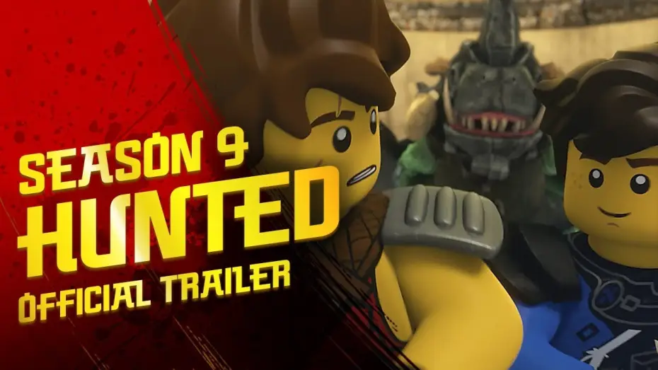 Video for the series Ninjago: Masters of Spinjitzu — Hunted — Hunted – LEGO NINJAGO – Official Season 9 Trailer