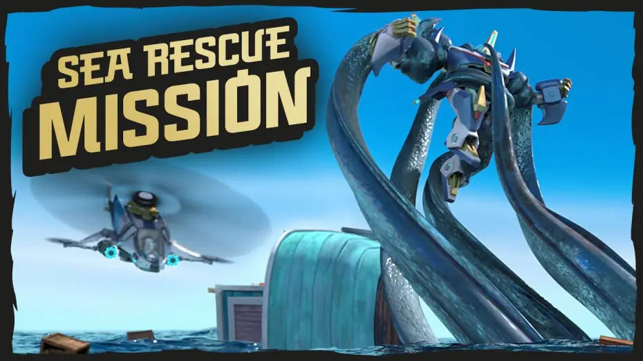 Video for the series Ninjago: Masters of Spinjitzu — Ninjago Seabound | Zane & P.I.X.A.L Mission| LEGO Family Entertainment