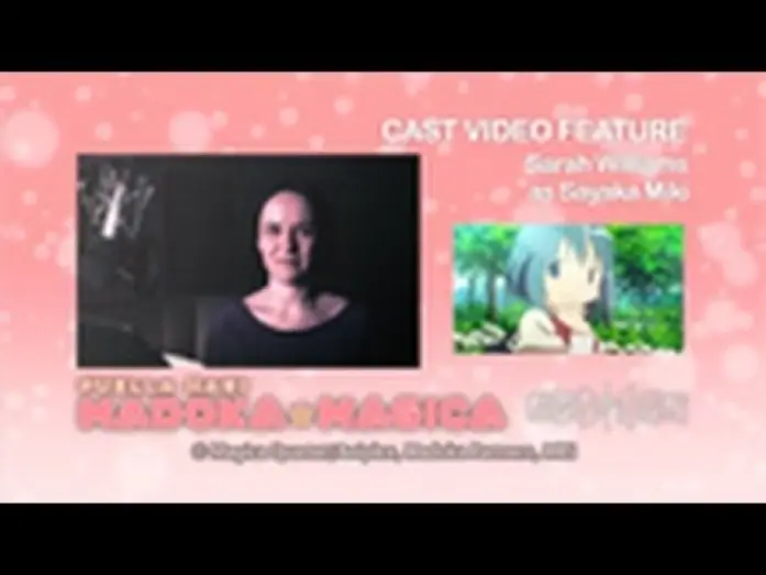 Video for the series Puella Magi Madoka Magica — English Cast Video: Sayaka Miki