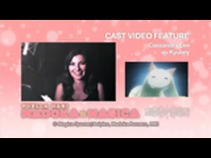Video for the series Puella Magi Madoka Magica — English Cast Video: Kyubey