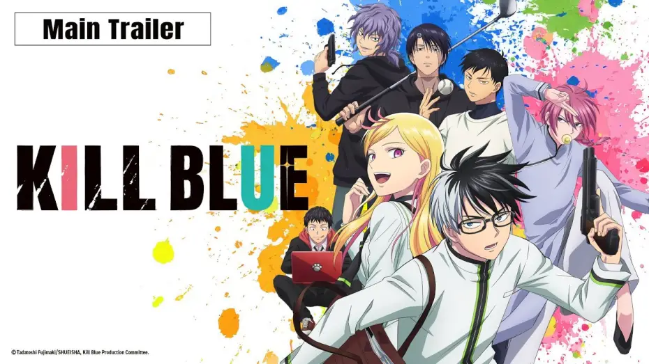 Видео к сериалу KILL BLUE — Main Trailer set to premiere in April 2026! [english subtitles]
