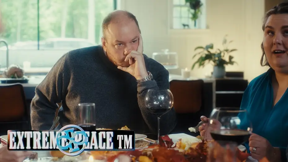 Video for the series Million Dollar Extreme Presents: Extreme Peace — Extreme Peace: "Friendsgiving" Sketch