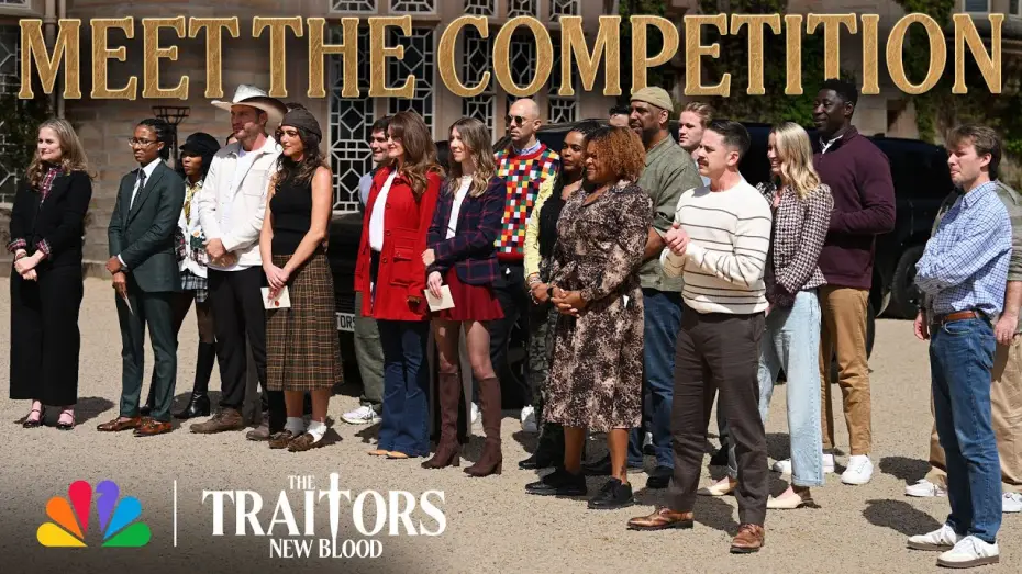 Video for the series The Traitors: New Blood — Meet the Competition | The Traitors: New Blood | NBC