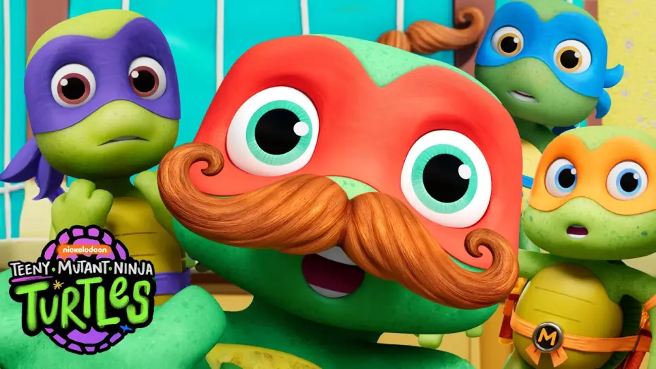 Video for the series Teeny Mutant Ninja Turtles — TEENY MUTANT NINJA TURTLES | Episode 7: Mustache Menaces 🥸 | Full Episode
