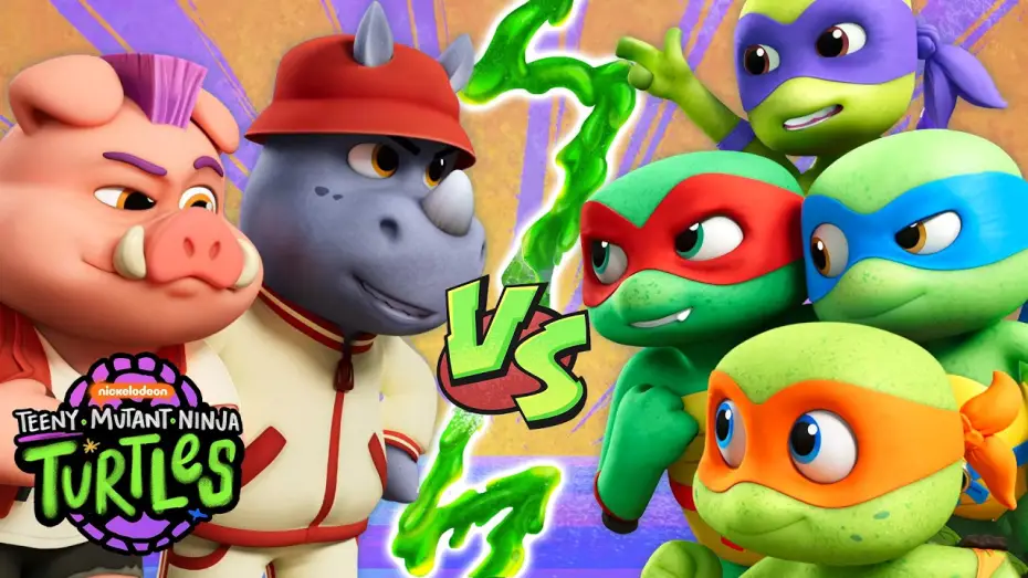 Video for the series Teeny Mutant Ninja Turtles — TEENY MUTANT NINJA TURTLES | Episode 5: The Oozified Boombox 📻 | Full Episode