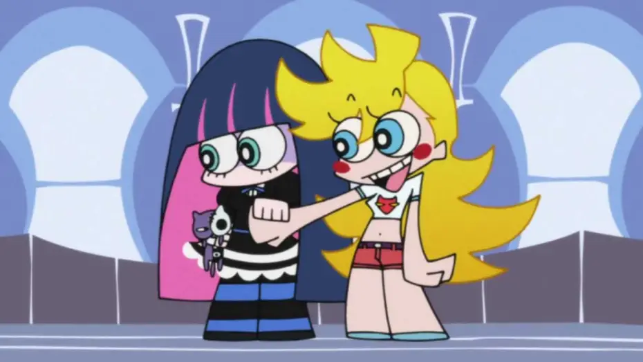 Video for the series Panty & Stocking with Garterbelt — Panty and Stocking OFFICIAL Clip - Fat Stocking