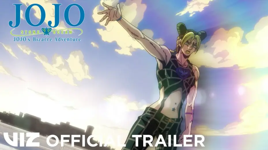Video for the series JoJo's Bizarre Adventure — Announce Trailer - Stone Ocean, Part 2, Limited Edition