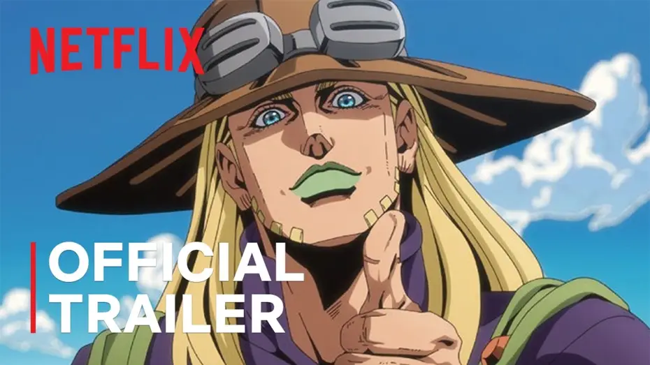 Video for the series JoJo's Bizarre Adventure — STEEL BALL RUN JoJo's Bizarre Adventure 2nd STAGE Official Trailer