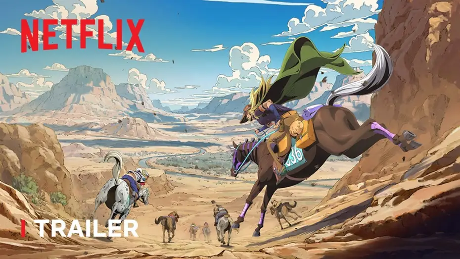 Video for the series JoJo's Bizarre Adventure — STEEL BALL RUN JoJo’s Bizarre Adventure Trailer [Subtitled]