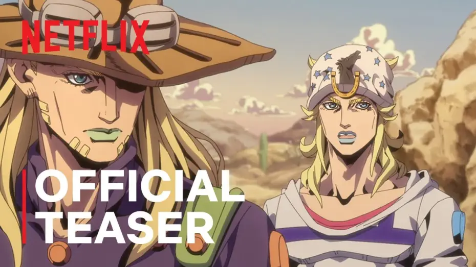Video for the series JoJo's Bizarre Adventure — STEEL BALL RUN JoJo's Bizarre Adventure 2nd STAGE Official Teaser [Subtitled]