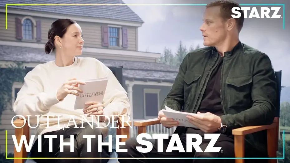 Video for the series Outlander — Catchphrase with Caitríona Balfe and Sam Heughan