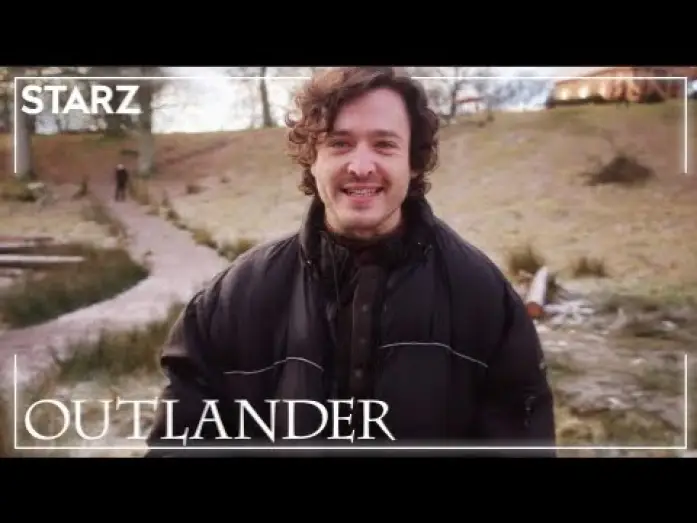 Video for the series Outlander — Alexander Vlahos is Allan Christie