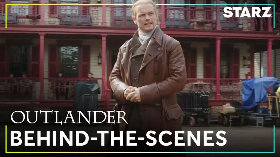 Video for the series Outlander — BTS: Wilmington Set Tour with the Cast