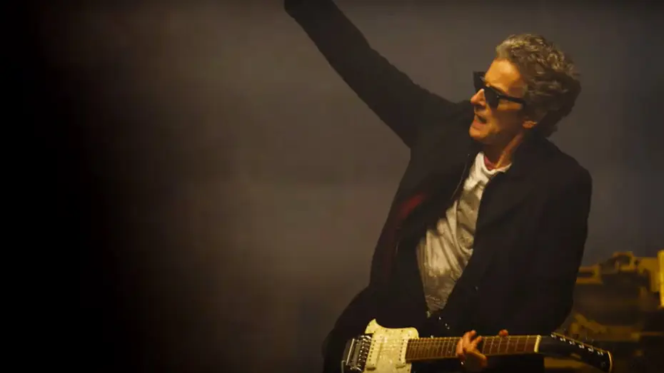 Video for the series Doctor Who — The Doctor's Guitar Entrance | The Magician's Apprentice