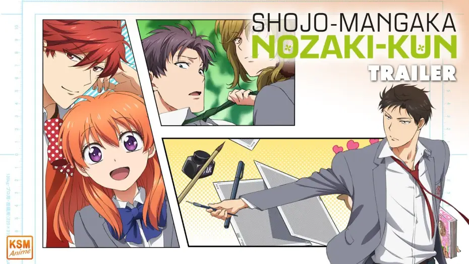 Video for the series Monthly Girls' Nozaki-kun — Trailer