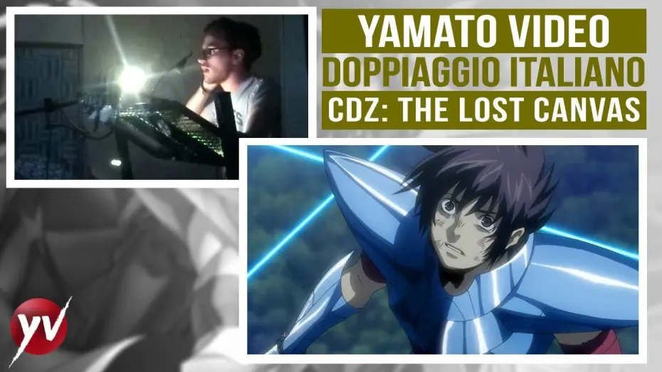 Video for the series Saint Seiya: The Lost Canvas — Simone Lupinacci doppia Tenma di Pegasus in Saint Seiya: The Lost Canvas - Anteprima Yamato Video