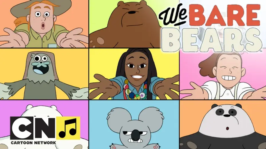Video for the series We Bare Bears — La sigla di Siamo solo orsi | We Bare Bears | Cartoon Network Italia