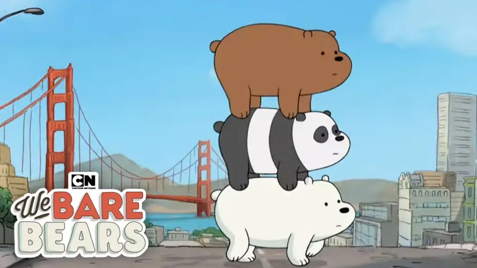 Video for the series We Bare Bears — Open | We Bare Bears | San Diego Comic Con I  Cartoon Network