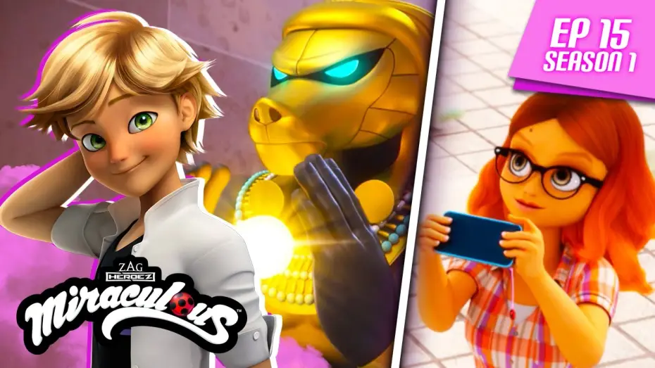 Video for the series Miraculous: Tales of Ladybug & Cat Noir — MIRACULOUS | 🐞 THE PHARAOH 🐾 | FULL EPISODE ▶️ Season 1 Episode 15