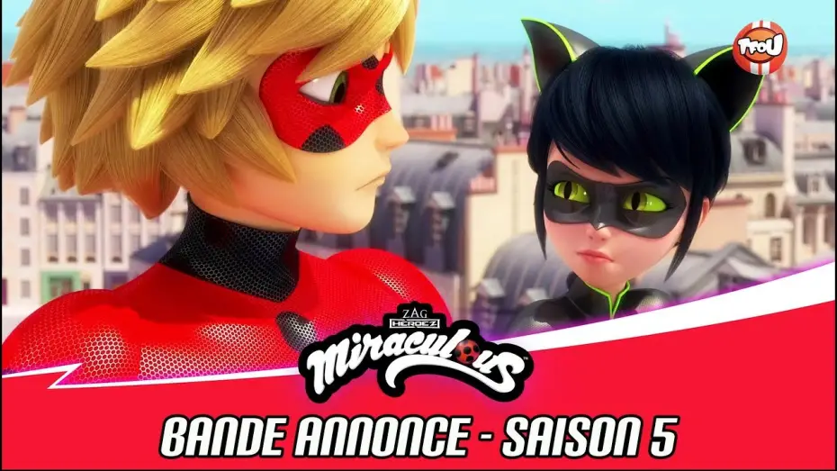 Video for the series Miraculous: Tales of Ladybug & Cat Noir — Miraculous saison 5 - Bande Annonce