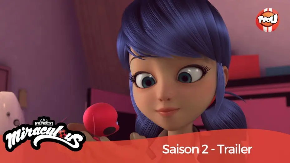 Video for the series Miraculous: Tales of Ladybug & Cat Noir — Découvrez en exclusivité le trailer de la saison 2 de Miraculous