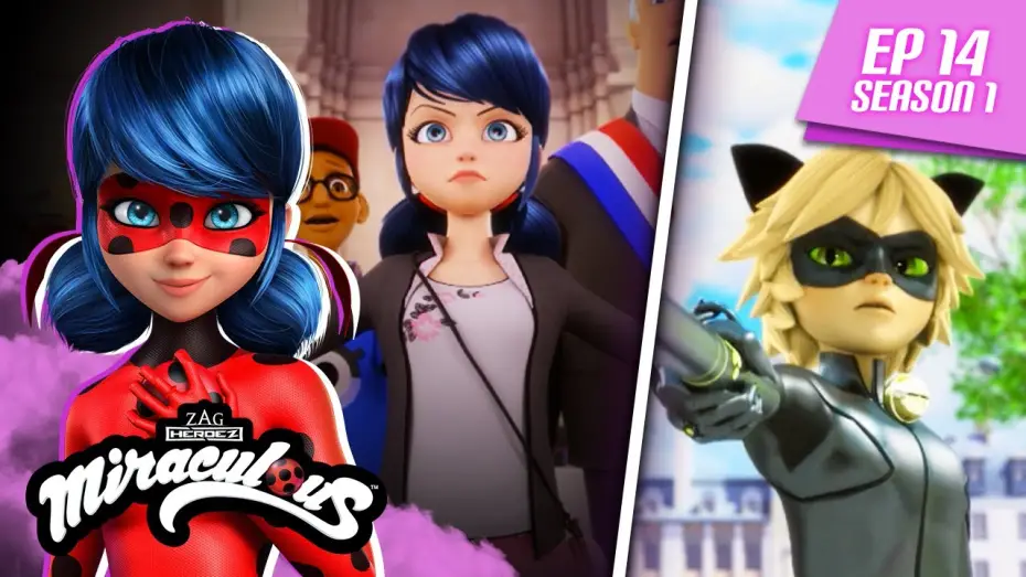 Video for the series Miraculous: Tales of Ladybug & Cat Noir — MIRACULOUS | 🐞 DARKBLADE 🐾 | FULL EPISODE ▶️ Season 1 Episode 14