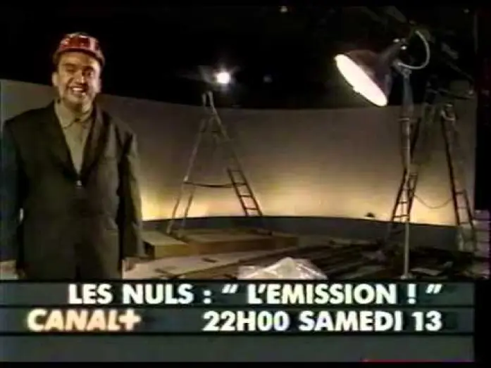 Video for the series Les Nuls, l'émission — Les Nuls L'Emission   La Bande Annonce   10 1990   VHS Rip   AdserOne