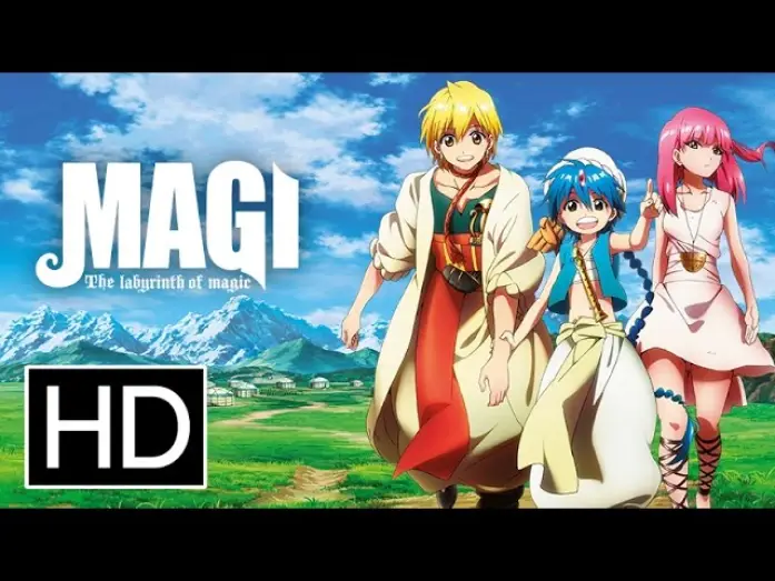 Video for the series Magi — Magi: The Labyrinth of Magic - Official Trailer