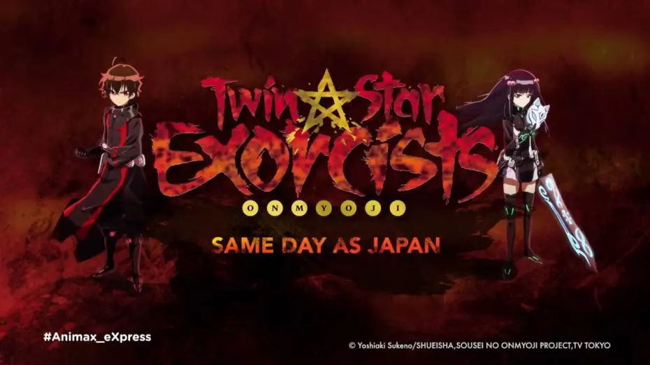 Video for the series Twin Star Exorcists — Official Trailer (subtitled)