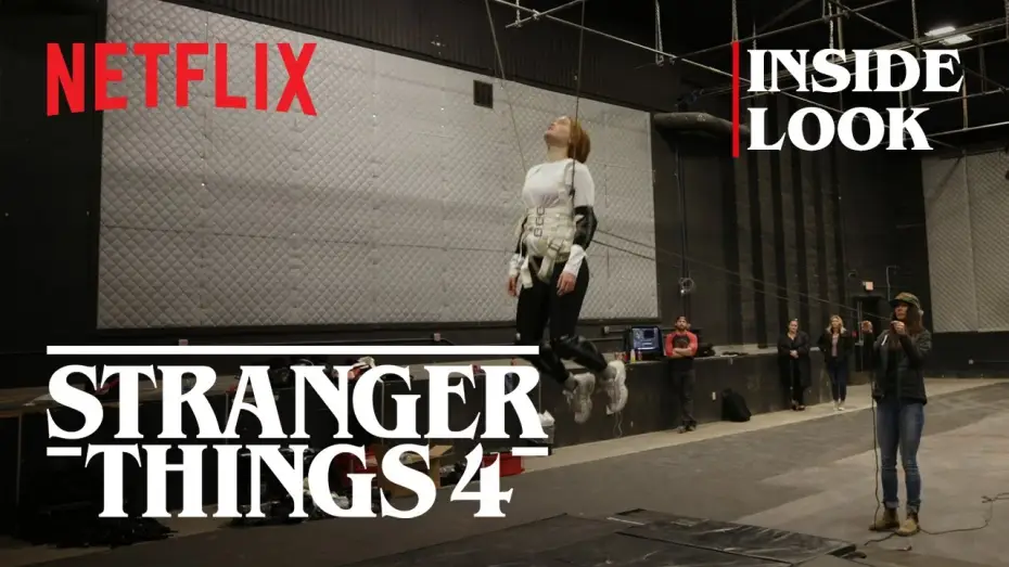 Video for the series Stranger Things — On the Set of Stranger Things 4