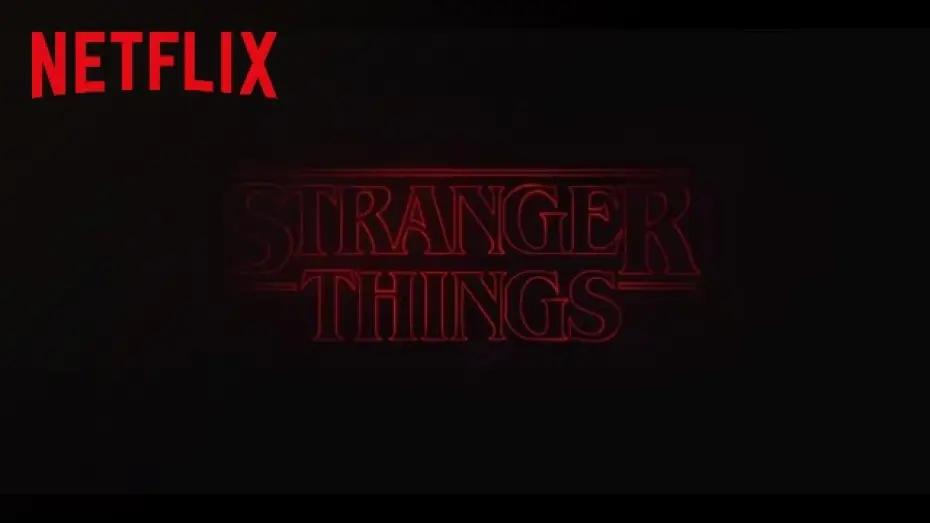 Video for the series Stranger Things — Title Sequence