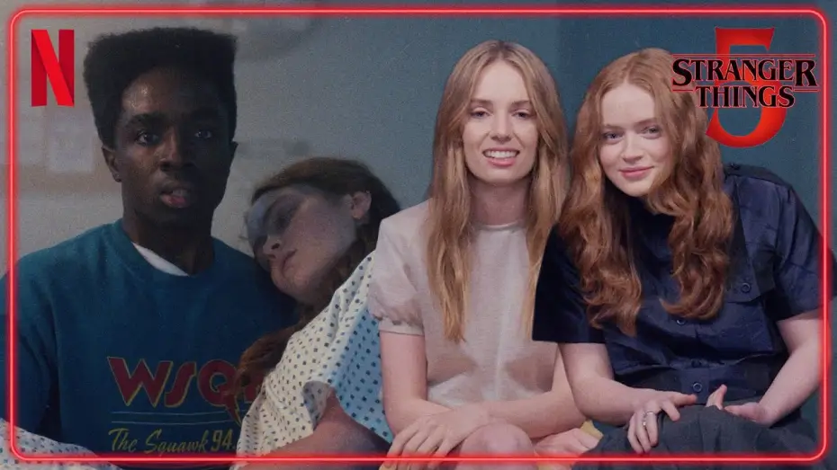 Видео к сериалу Stranger Things — Sadie Sink & Maya Hawke React to Stranger Things 5 Volume 2